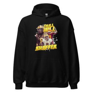 Chill, Will, Shaffer football hoodie.