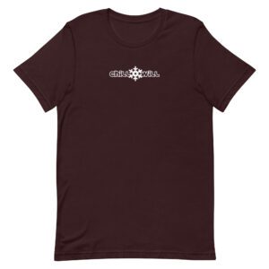 A brown t-shirt with an image of a star.